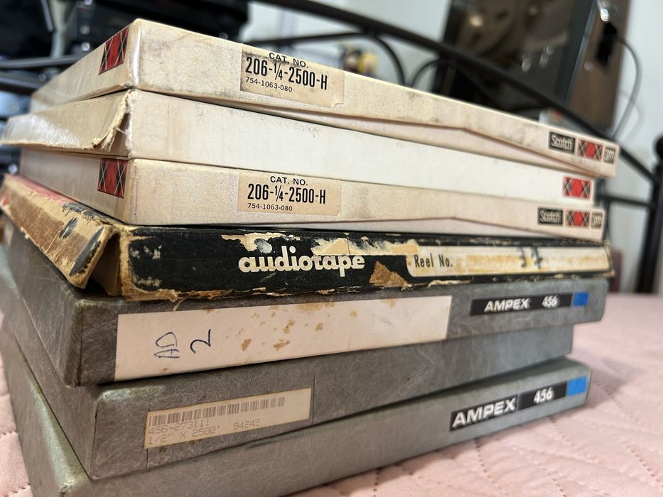 Benzi de magnetofon de 26 cm.