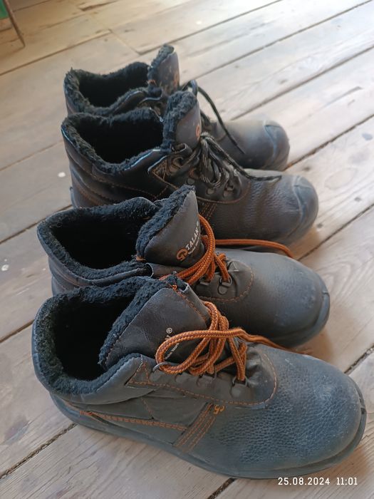 Спец ботинки зимние новые и б/у