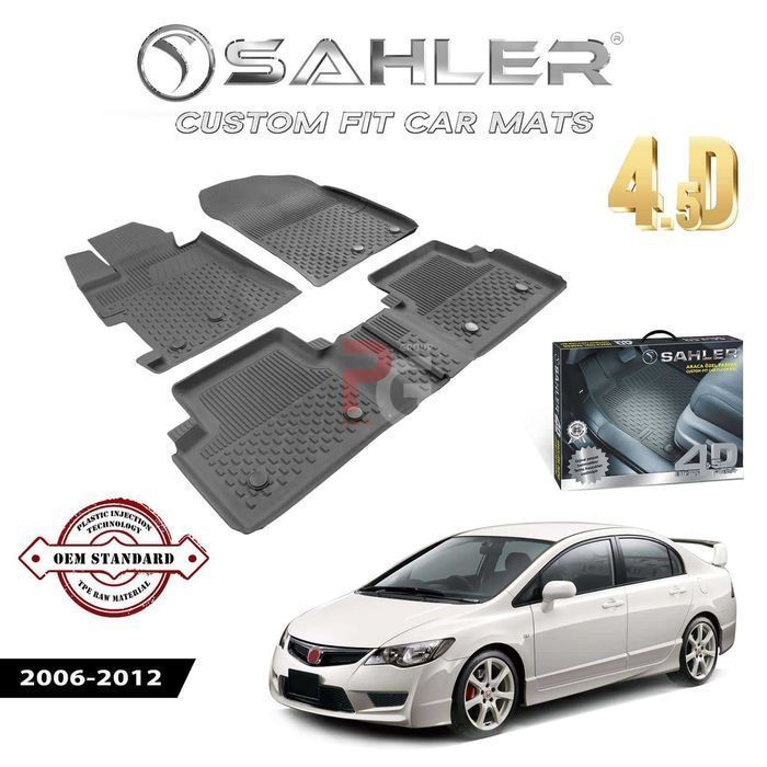 Set presuri pentru Honda Civic (2006-2012), negru'