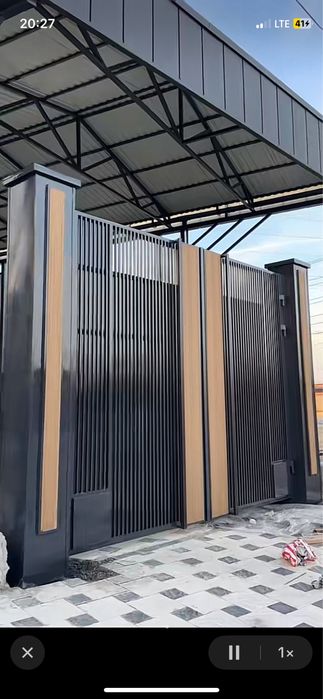 Навес  варота жасаймыз