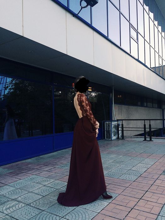 Праздничное платье в пол