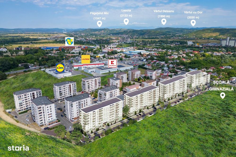 Apartament de vanzare 2 camere Târgoviște | Calitate|4 Parcuri| CLASS