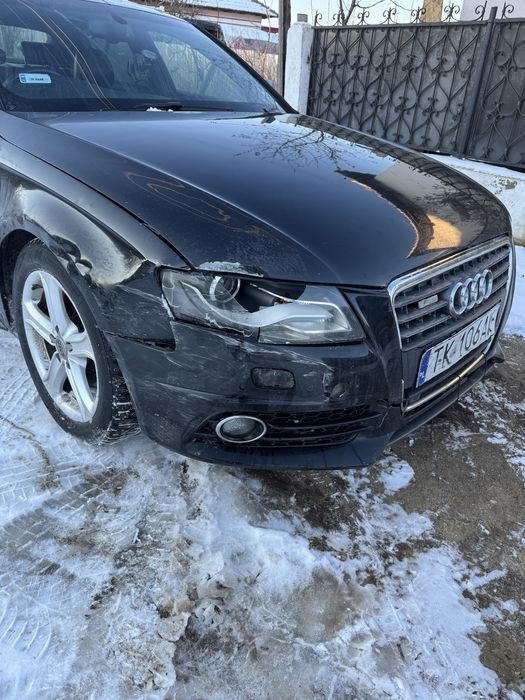 Audi a4 b8 avariat partea dreapta , acte valabile , cod motor caha