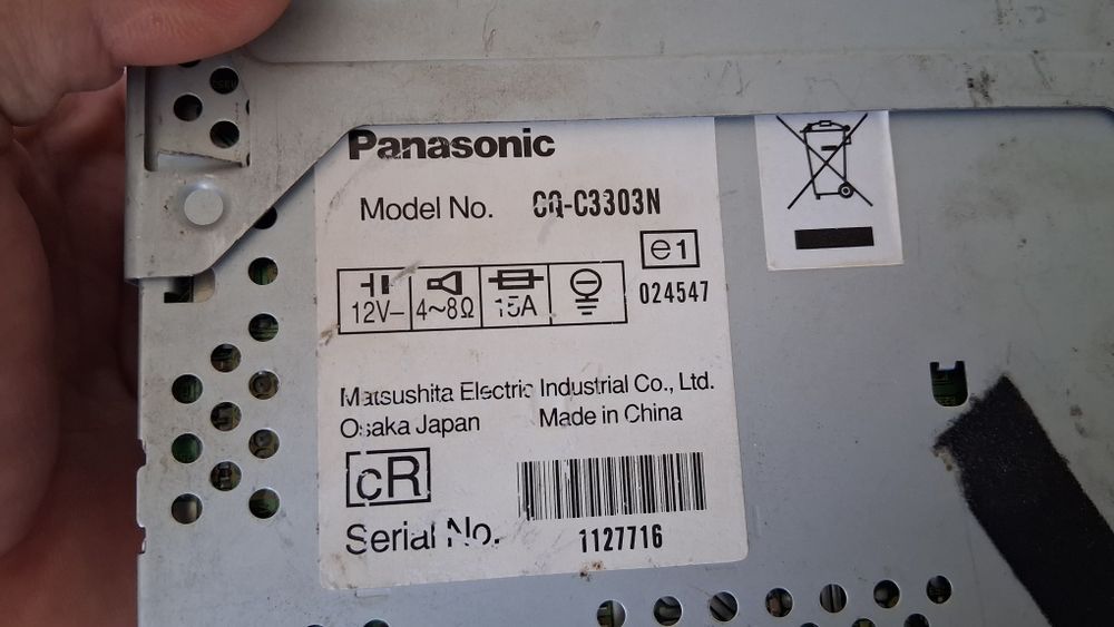 Vând radio casetofon Panasonic l