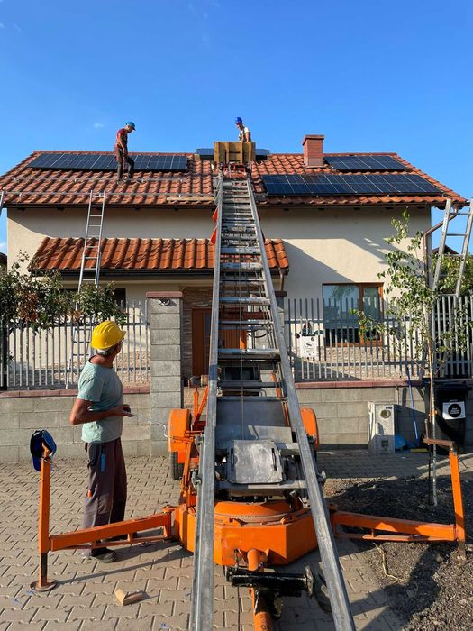 Vand, lift exterior tip scara  materiale  constructii, etc.