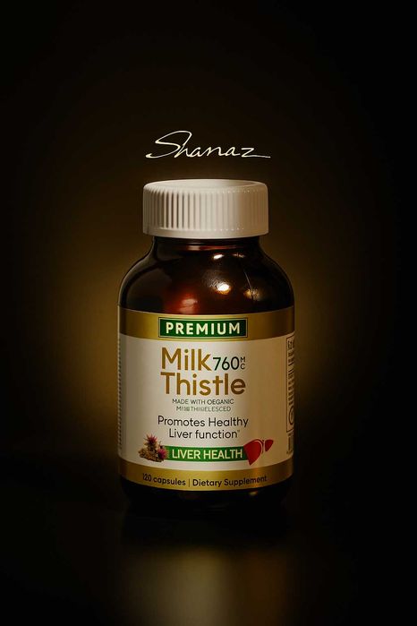 Milk Thistle capsules 760мг № 120 в стеклянной банке