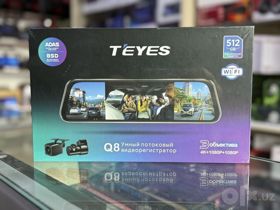 Teyes Q8 видеорегистратор 4К