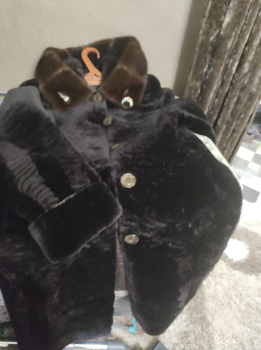 Шуба Мутон , женская