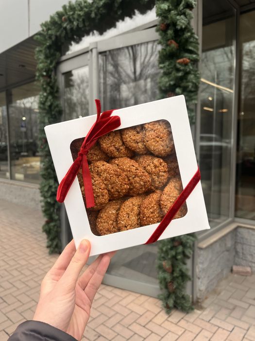 Домашнее овсяное печенье