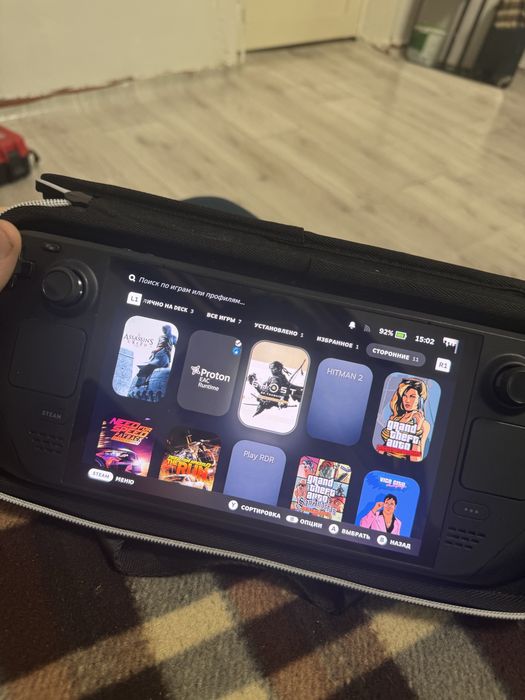 Steam deak OLED 512GB + игры