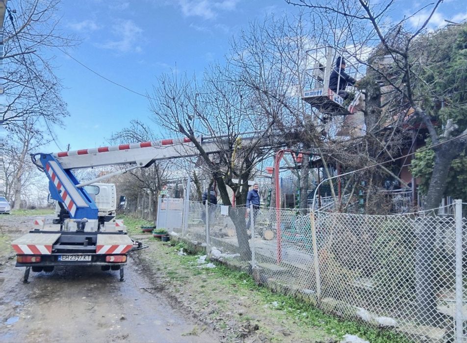 Услуги с вишка – Ловеч, Плевен, Троян, Севлиево