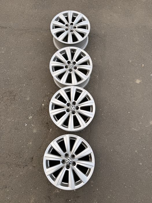 Jante aliaj originale VW Polo 16” ET46 – set 4 bucăți