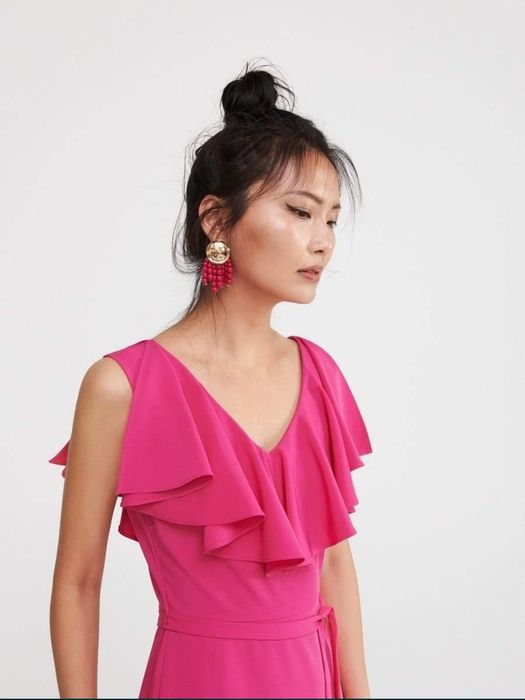 Rochiță roz Reserved, mărime 34, XS, noua