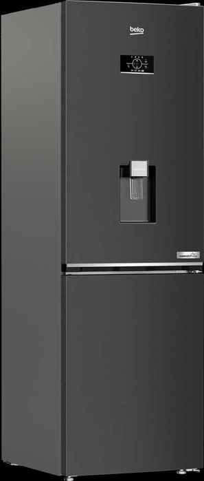 Нов инверторен хладилник с фризер BEKO B5RCNA365HDXBR с диспенсър