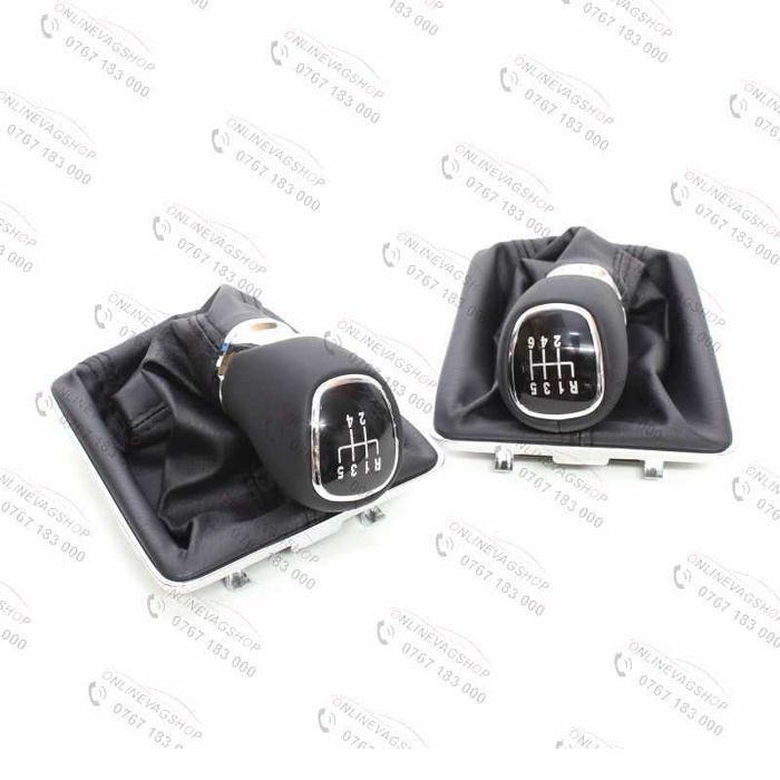 Nuca piele Skoda Fabia 3  cu manson schimbator