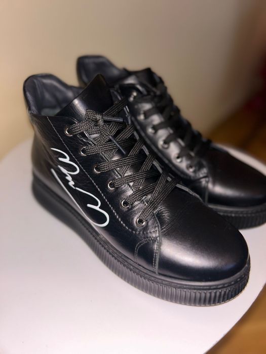 Дамски боти естествена кожа 38-39 размер