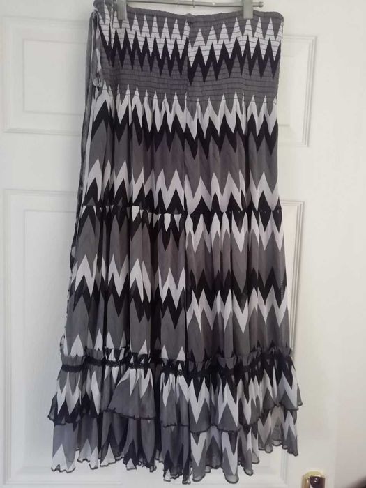 Женская юбка, широкая на резинке