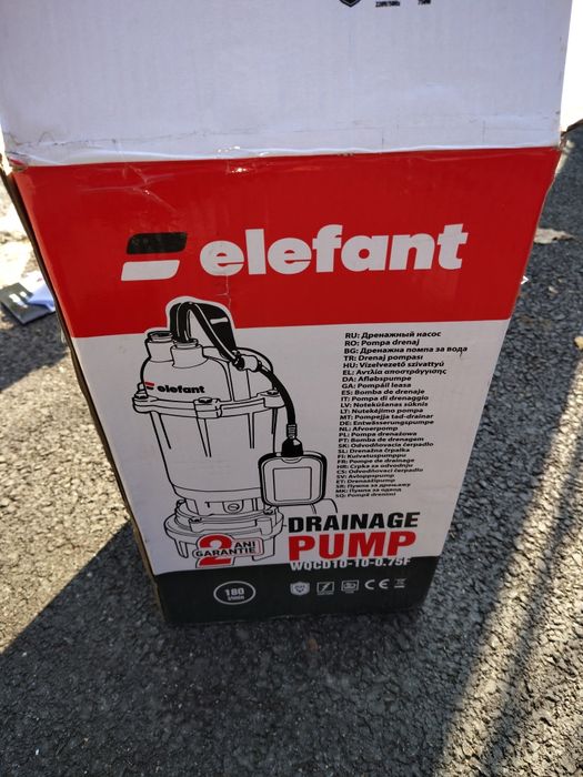 Помпа дренажна за мръсна вода