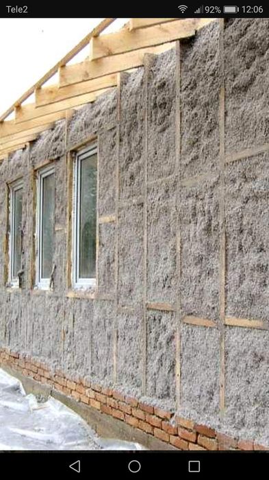 Эковата тепло шумоизоляция