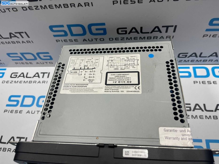 Navigatie Amundsen+ RNS315 Radio CD Player Skoda Superb 2 2008 - 2015 Cod 3T0035192C