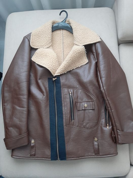 Geaca de piele marimea L