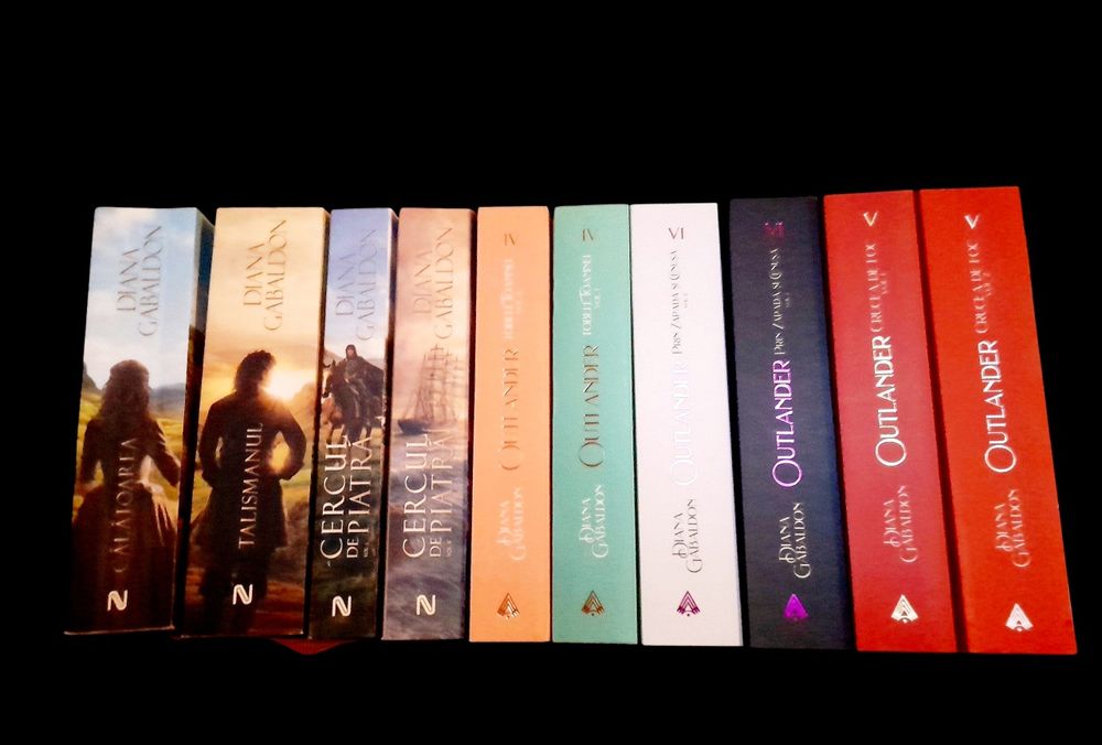 10 vol. seria Outlander, Diana Gabaldon