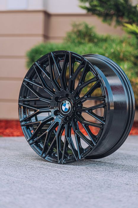 Jante Roti BMW R20 5x112 Black Seria 3 Seria 4 Seria 5 Seria 6 Seria 7 Seria 8 X3 X4 X5 X6 X7 G20 G21 G30 G31 G60 G70 G14 G15 G16 G11 G12 Aliaj Nou