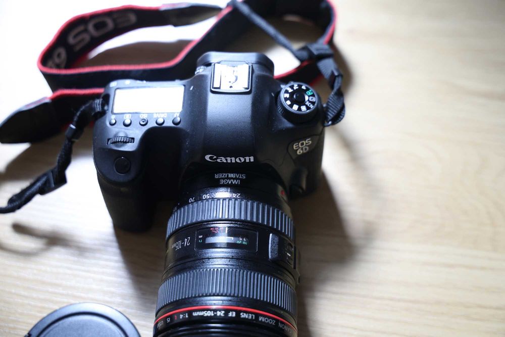 Canon EOS 6D + Canon EF 24-105mm f/4L IS USM + оригинални аксесоари