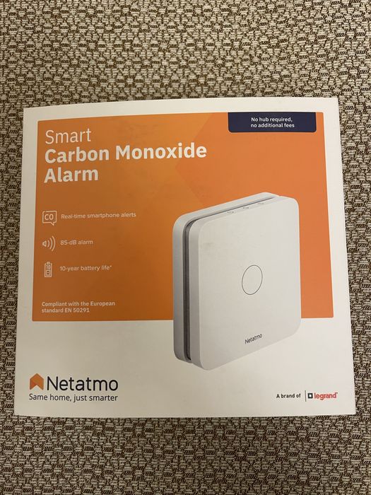 Senzor smart gaz wi fi netatmo