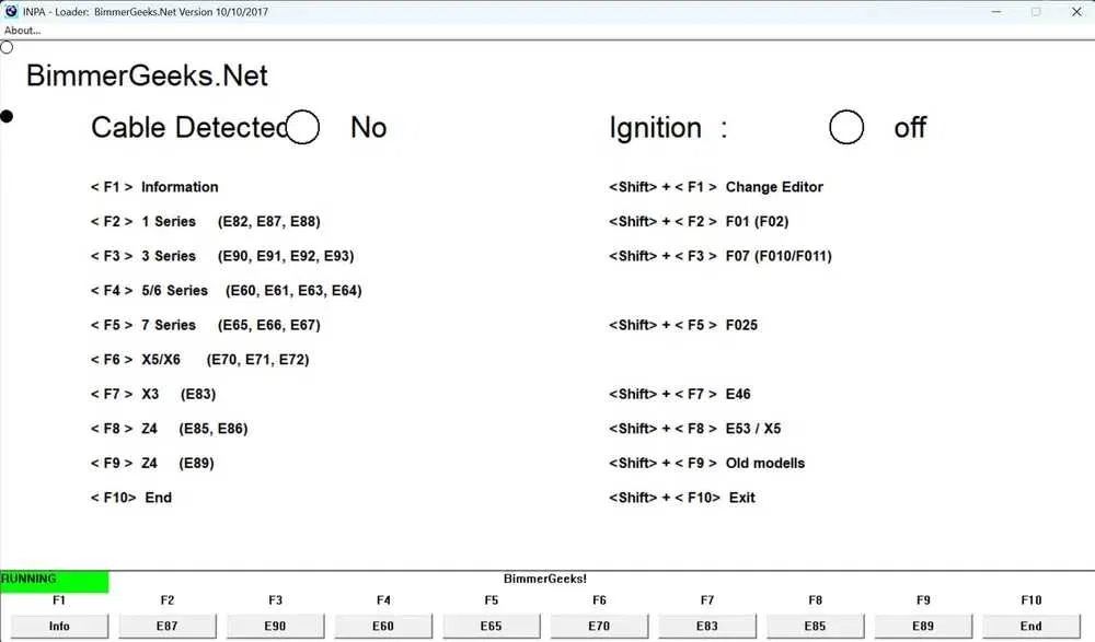 BimmerTool, CARLY, BimmerLink, ISTA, INPA, NCS Expert,DIS, BimmerCode