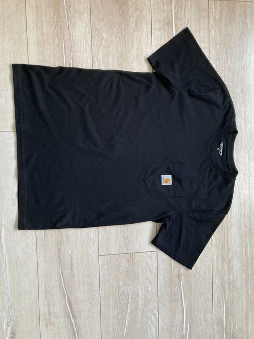 Carhartt S/S Pocket T Shirt мъжка черна тениска размер S