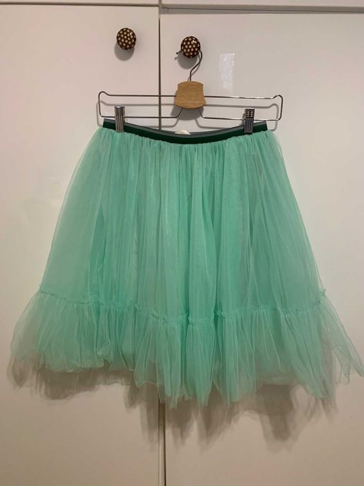 Fusta Tutu vernil menta, designer roman