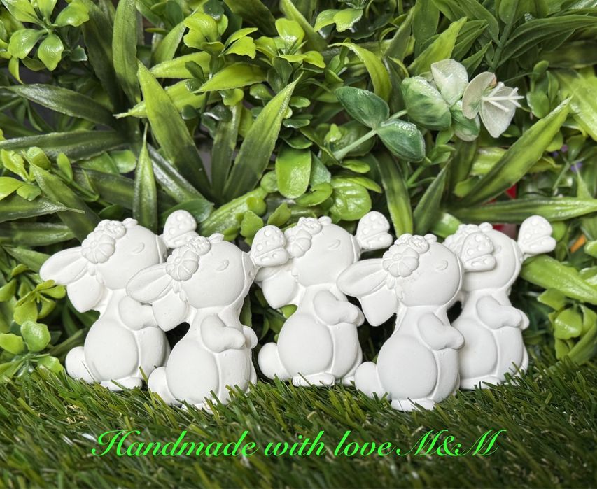 Керамични и восъчни отливки- Подарък за гости на погача, кръщене и др