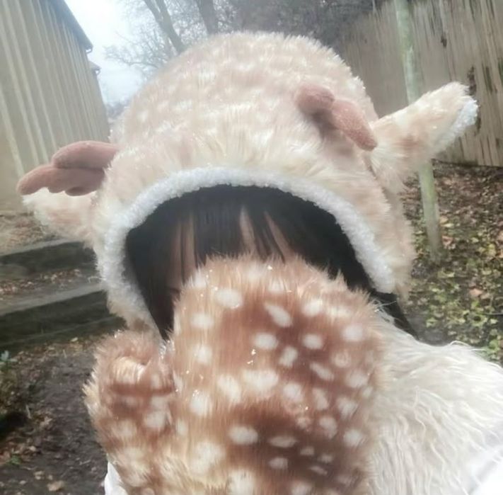 Варежки оленёнок