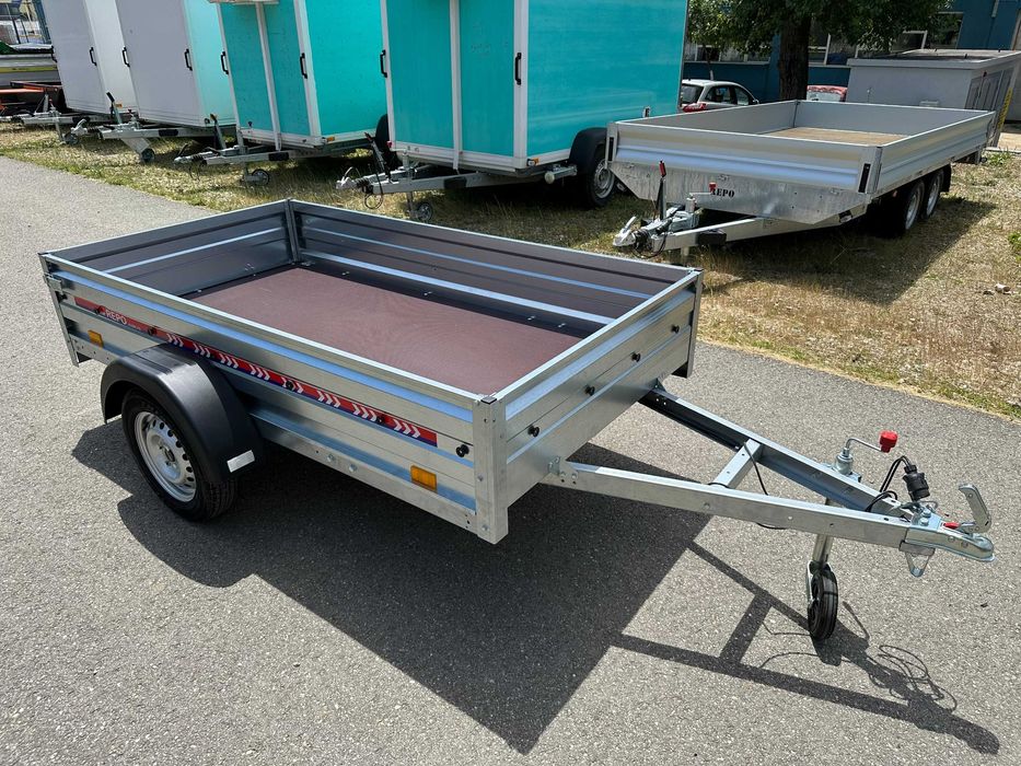 Remorca Auto 750 KG RRS PRO 2320 x 1220 x 35 cm OFERTA 4570 TVA INCLUS
