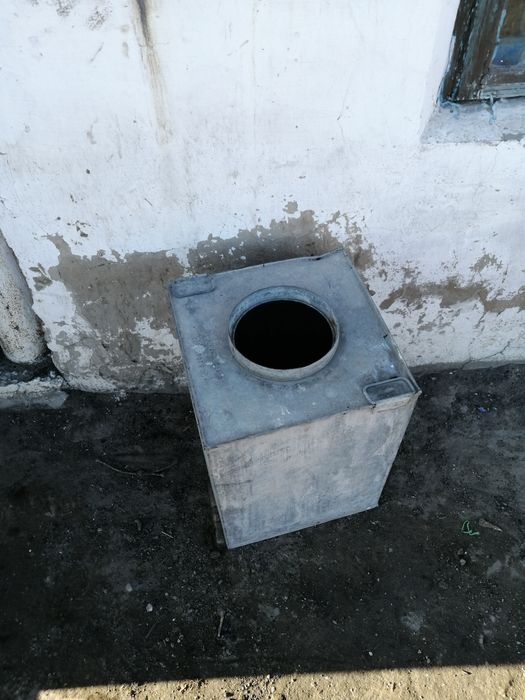 Емкость для воды.  Оцинковка