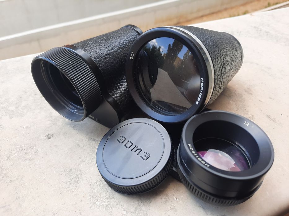 Съветски монокъл МП 12х40/20х60 с байонетна връзка