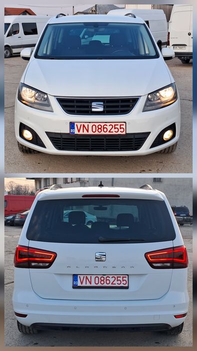 Seat Alhambra 2.0 TDI 150 cp EURO 6 DSG 7 locuri an 12.2016 VW SHARAN FORD GALAXY preț  9500 euro NEGOCIABIL
