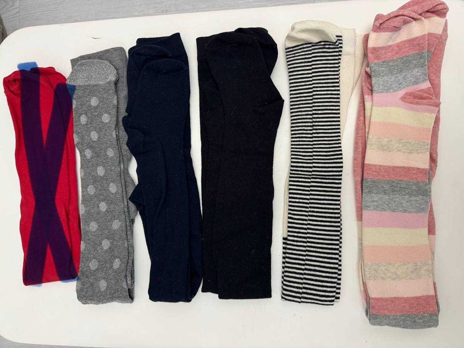 Новые фирменные детские колготки, хлопок, размер 4/6 и 6/8
