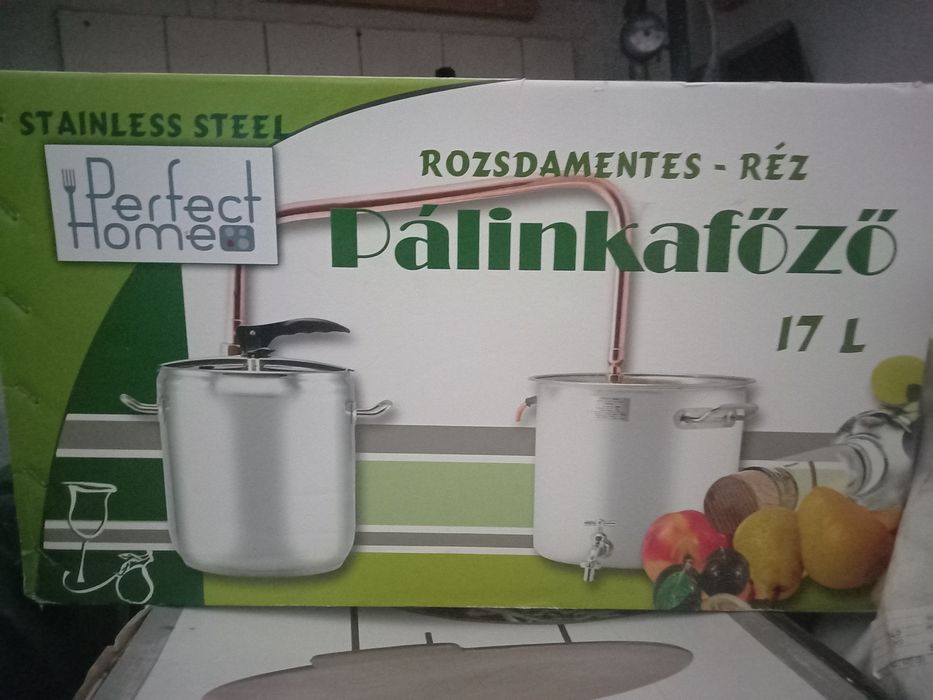 Cazan Țuică inox alimentar 50L complet