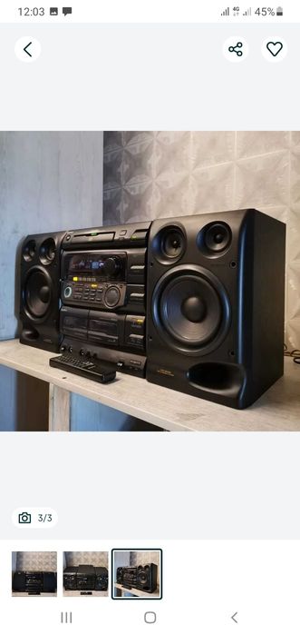 Винтажный центр Sony original