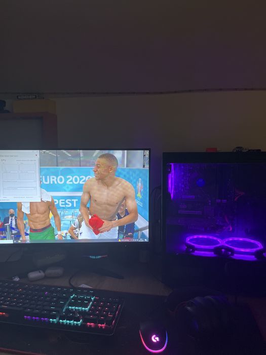 Full setup gaming, pc ,monitor + periferice