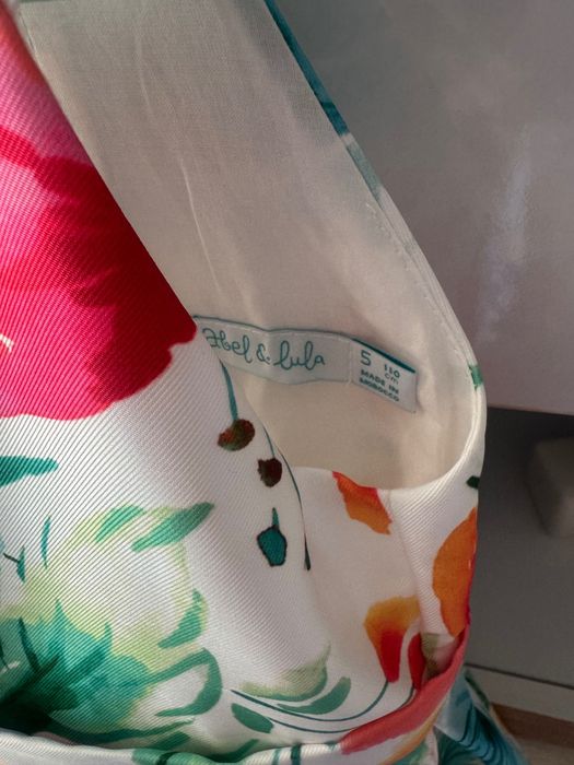 Много красива флорална рокля Abel and Lula! Като нова! Размер 5 г. 110