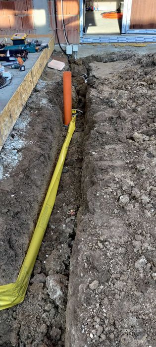 Împământare cu branșament  trifazat sau monofazat