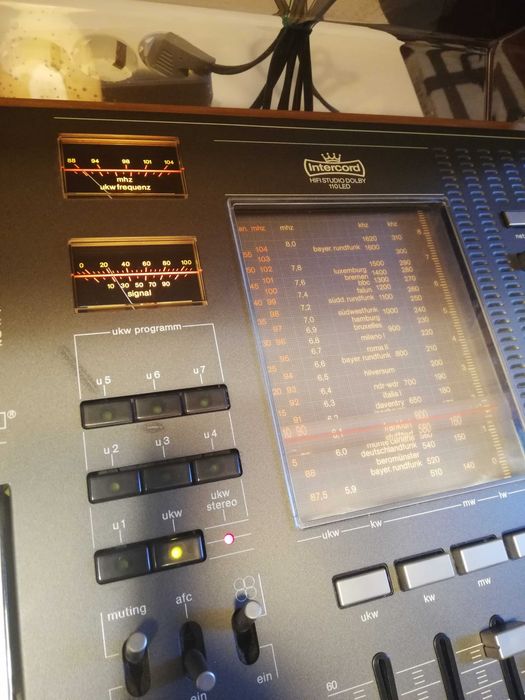 Combina Audio INTERCORD 110 LED - Pick up/Caset/Tuner/Amplif - RFG