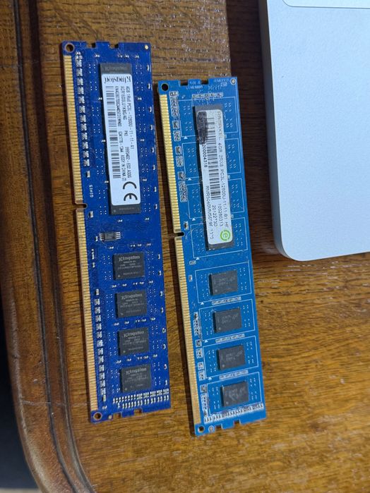 RAM памет DDR3 4GB + 4GB (Kingston + Ramaxel) 1600MHz