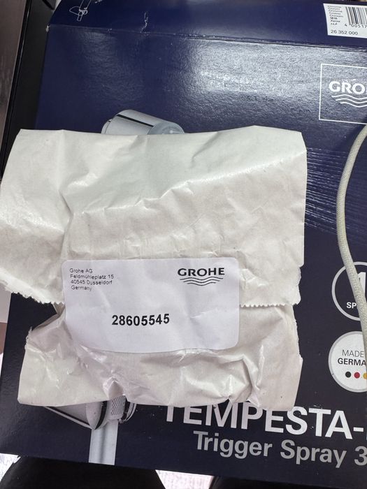 Держатель настенный ручного душа Grohe