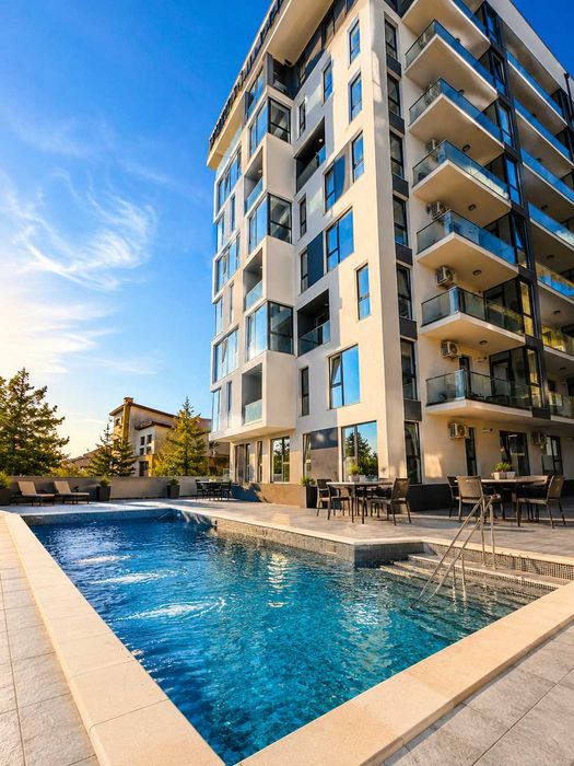 Apartament modern Luna del Mar – Mamaia Nord, piscină, spa, fitness, vedere mare