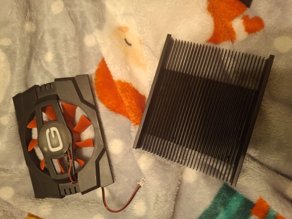 Кулер с радиатором для видеокарты