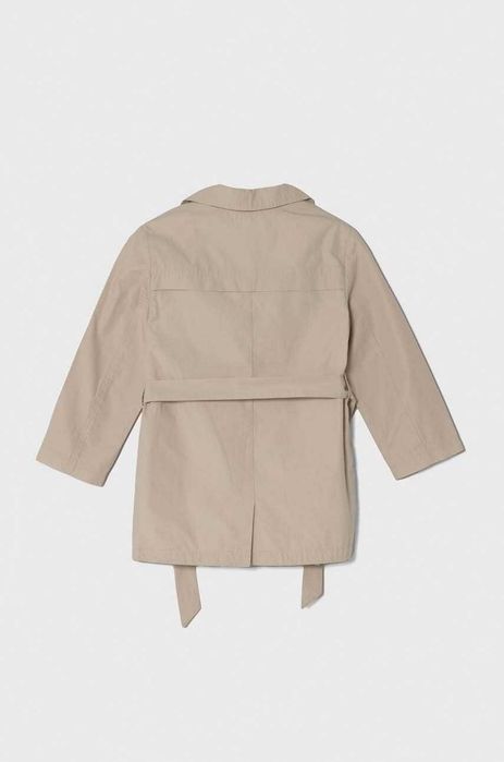 Бежов бебешки шлифер Benetton 12-18 месеца